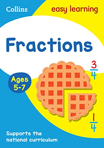 Fractions Ages 5-7: Ideal for home learning (Collins Easy Learning KS1) von Collins